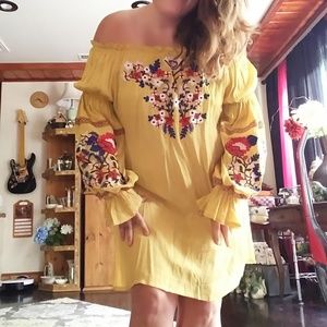 R. Vivimos shoulder dress Womens size XL